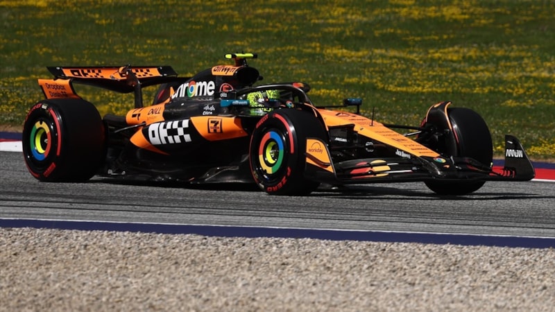 Formula 1 Avusturya Prix'sinde pole pozisyonu Lando Norris'in oldu