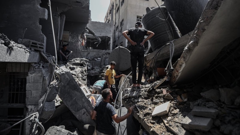 Gazze'de can kaybı 56 bin 500'e yükseldi