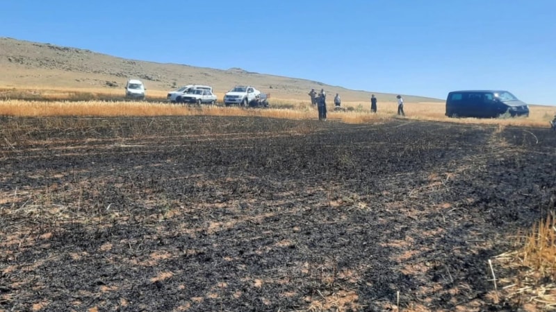 Yozgat'ta husumetlisinin tarlasını ateşe verdi