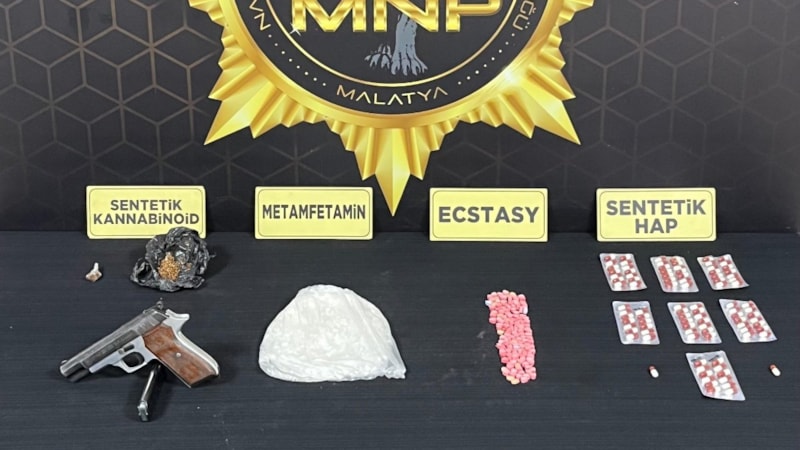 Malatya'da uyuşturucu operasyonu düzenlendi