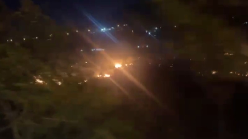 Kahramanmaraş'ta bahçe yangını