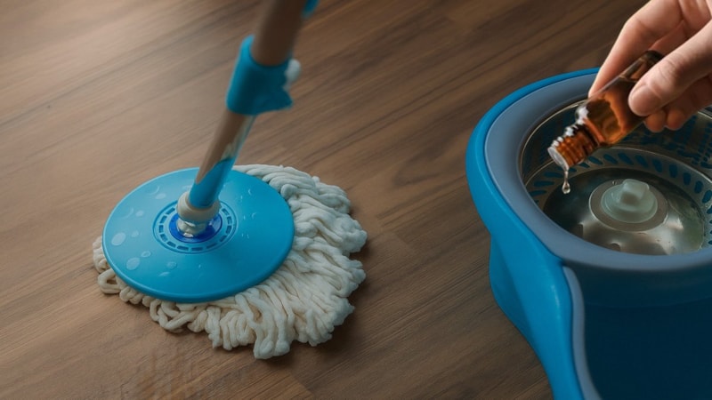 Yer silme suyuna birkaç damla damlatın, böcek derdinden kurtulun