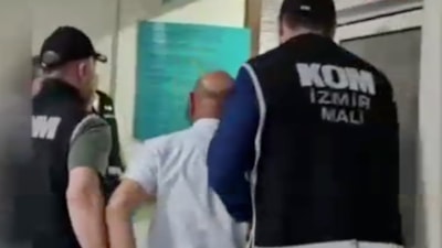 Gözaltına alınan Tunç Soyer'in ilk görüntüsü