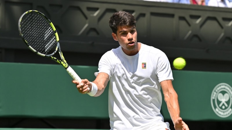 Carlos Alcaraz, Wimbledon'da 3. tura çıktı