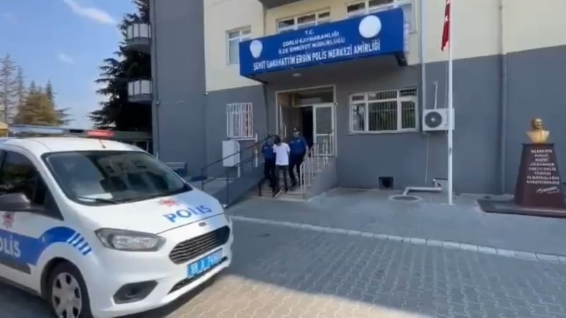 Tekirdağ'da polisin üzerine araç süren şahıs tutuklandı