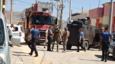 Mardin'de eşi ve 2 çocuğunu rehin alan şüpheli 3 saat sonra ikna edildi