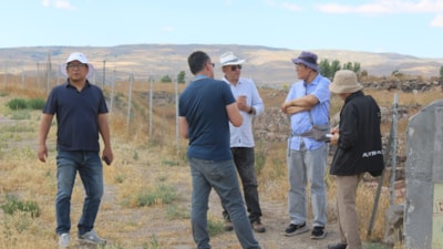 Güney Koreliler, Kayseri Kültepe'yi keşfediyor