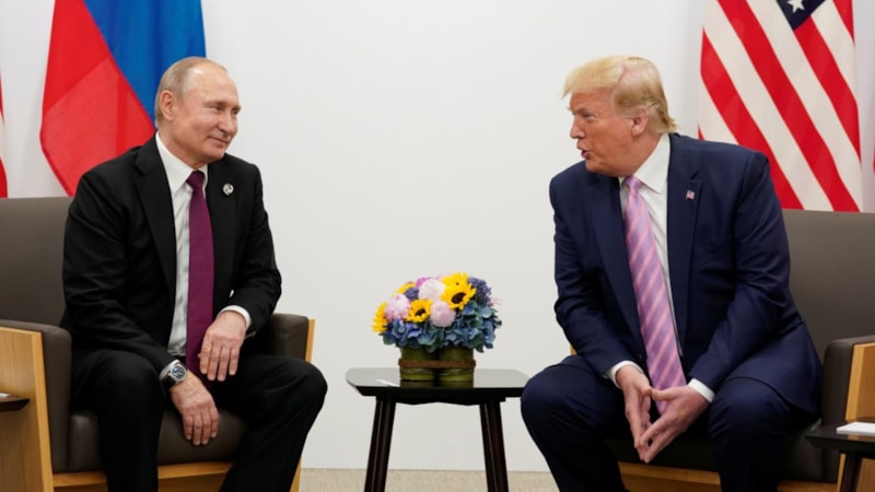 SON DAKİKA! Vladimir Putin, Donald Trump ile görüştü