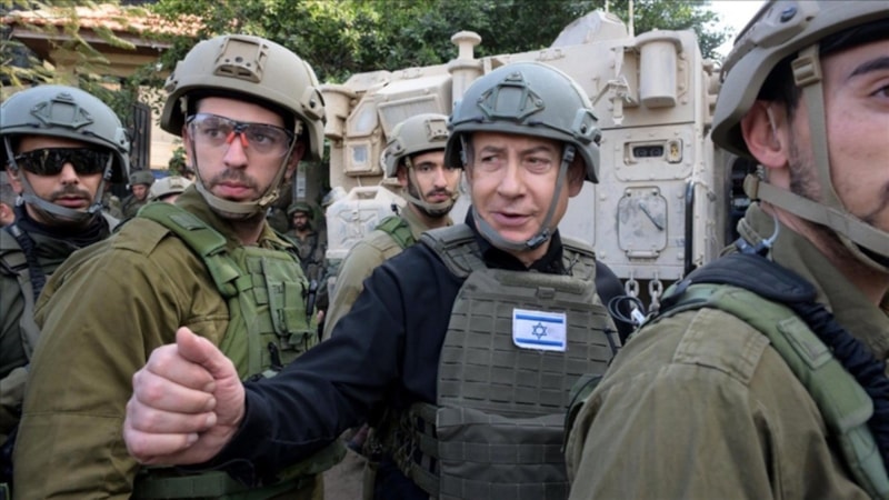 İsrail Başbakanı Netanyahu, Gazze sınırındaki İsrail yerleşimine gitti