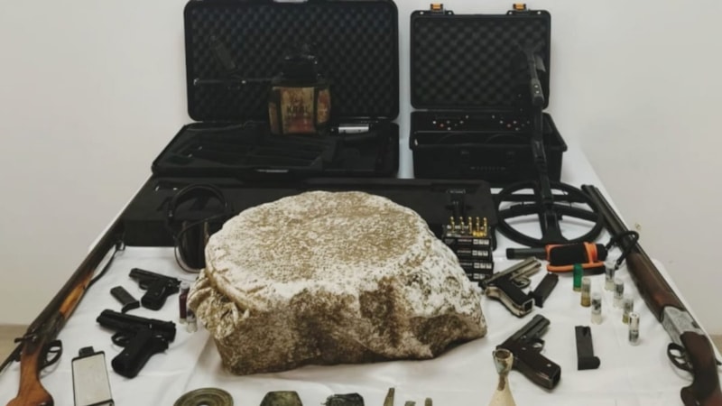 Aydın'da eş zamanlı tarihi eser operasyonu