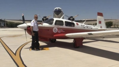 Eskişehir'den havalanıp Rize'ye düştü: Enkaza ulaşılan anlar paylaşıldı