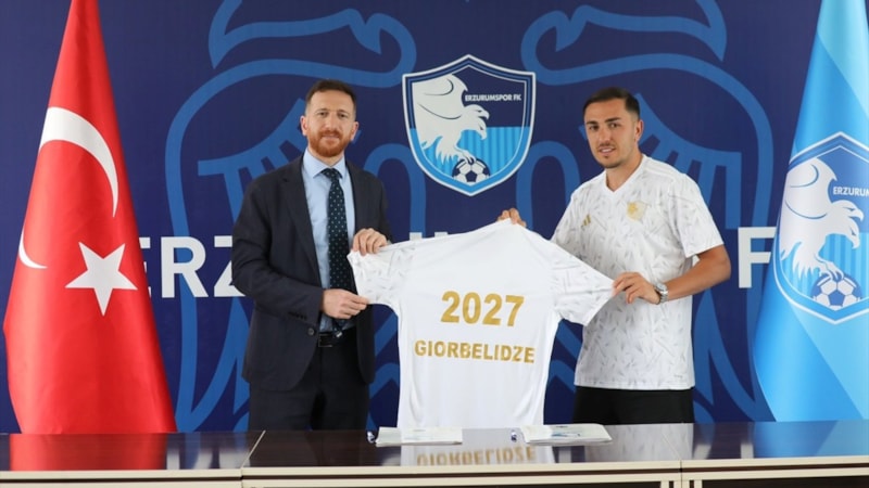 Erzurumspor FK, Guram Giorbelidze sözleşme imzaladı