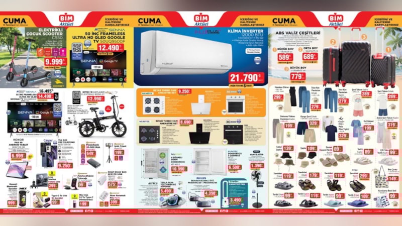 Bu yaz serin geçecek! BİM ucuza kanatsız fani vantilatör ve klima getiriyor: 11 Temmuz Aktüel