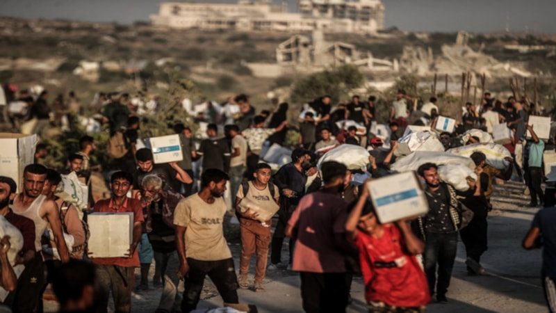 BM: Gazze'de yardım dağıtım noktalarında bir ayda 613 kişi öldürüldü