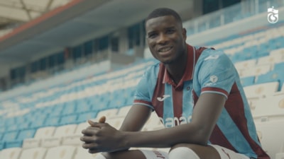 Trabzonspor'dan yeni transferi Paul Onuachu'ya özel klip