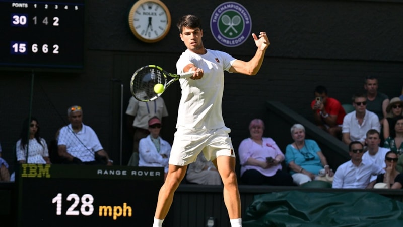Carlos Alcaraz, Wimbledon'da son 16'ya çıktı