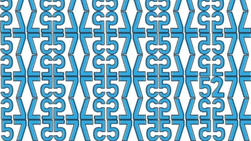 Optik İllüzyon: 9 Saniyede Gizli Tek Sayıyı Bulun, IQ'nuzu Uçurun...