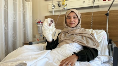 Çin'den gelen Uygur Türkü Ayşe, şifayı Türkiye'de buldu