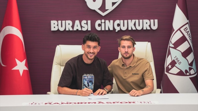 Bandırmaspor, Jetmir Topalli'yi transfer etti