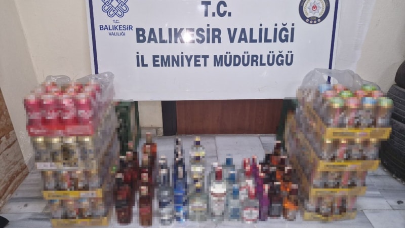 Balıkesir'de yasak saatlerde içki satışına milyonluk ceza