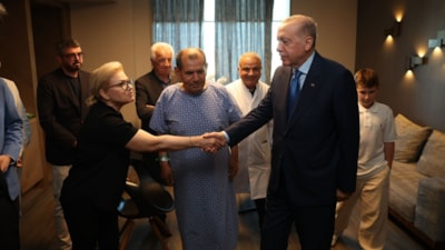 Galatasaray Başkanı Dursun Özbek'ten Cumhurbaşkanı Erdoğan'a teşekkür