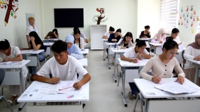 Kırgızistan-Türkiye Manas Üniversitesi'nin kabul sınavına 15 bin başvuru