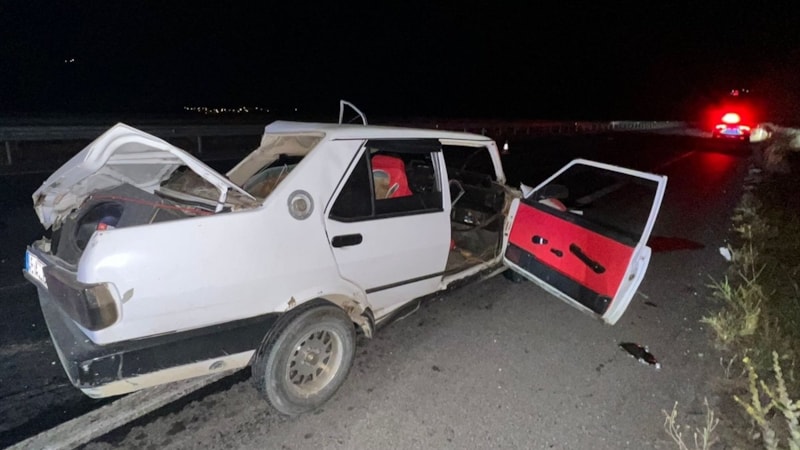 Aydın'da kaza yapan otomobilin sürücüsü öldü