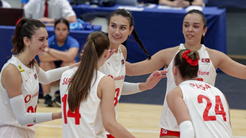 22 Yaş Altı Kadın Milli Voleybol Takımı, Avrupa Şampiyonası'na katılıyor