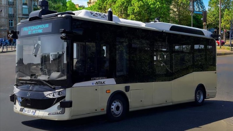 Karsan Otonom e-ATAK, Paris'te yolcu taşıyacak