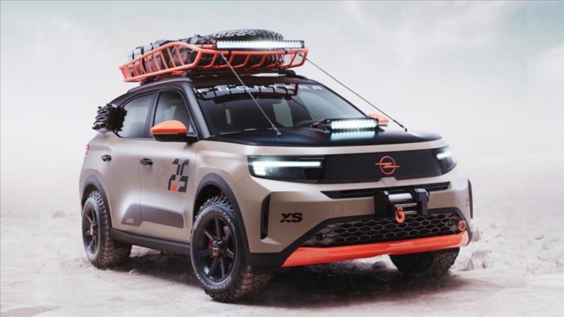 Opel Frontera'nın macera odaklı konsepti Gravel tanıtıldı