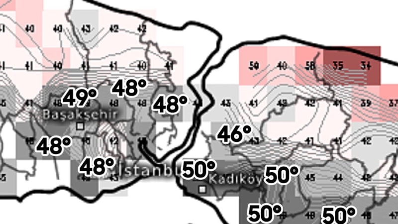 İstanbul’a Çarşamba uyarısı geldi: Resmen 50 dereceye çıkacak