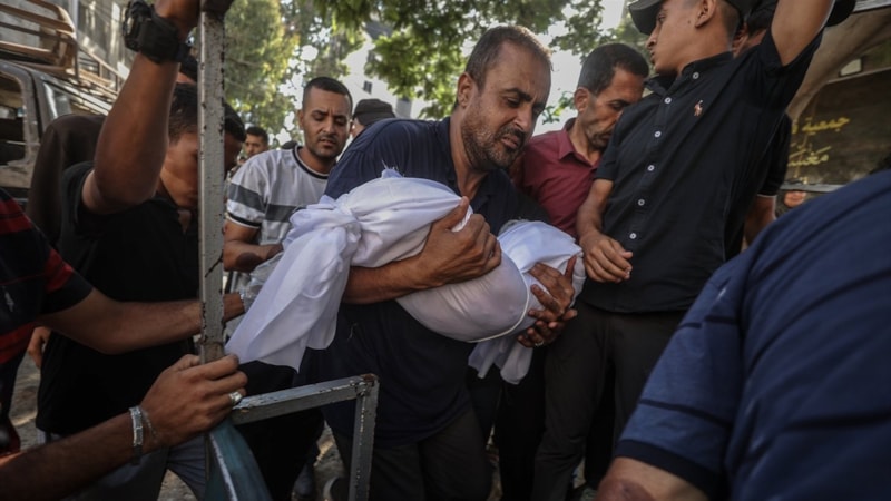 Gazze'de can kaybı 57 bin 575'e yükseldi