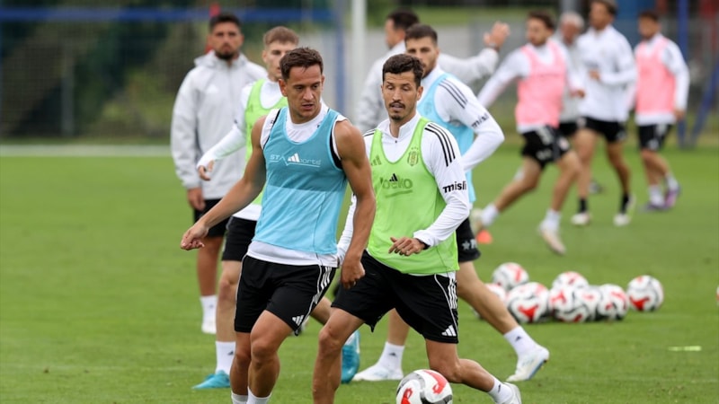 Beşiktaş, günü çift antrenmanla noktaladı