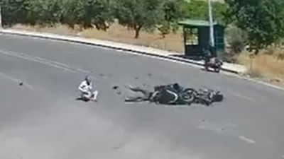 Gaziantep'te motosikletliler çarpıştı: 2 yaralı