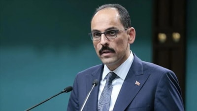 İbrahim Kalın, Numan Kurtulmuş ile görüştü