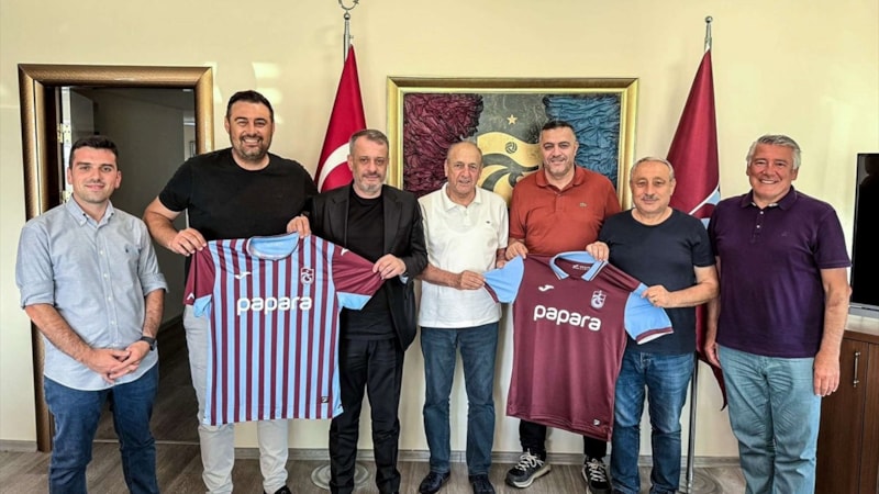 Kıbrıs Türk Futbol Federasyonu'ndan Trabzonspor'a ziyaret