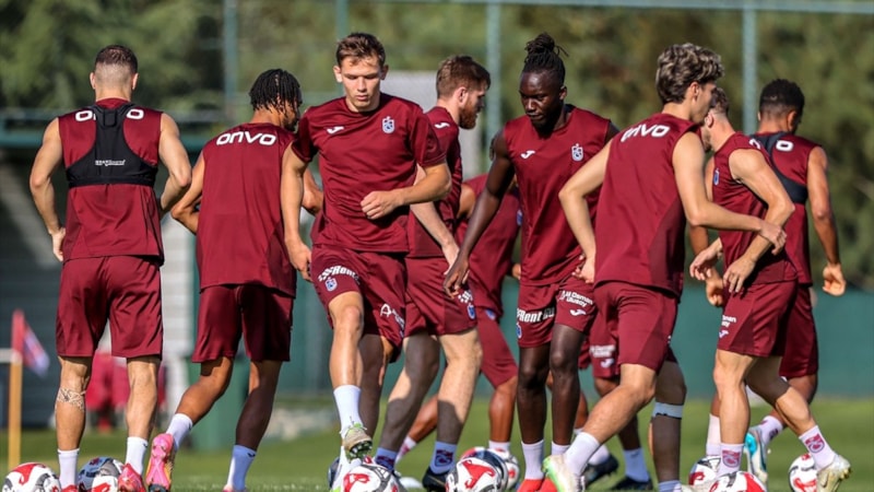 Trabzonspor'un yeni sezon hazırlıkları devam ediyor
