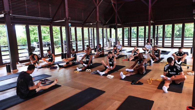 Beşiktaş'ın yeni sezon hazırlıkları devam ediyor