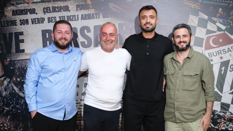 Bursaspor, Mehmet Yiğit'le vedalaştı