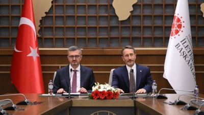 İletişim Başkanlığı'nda devir teslim töreni