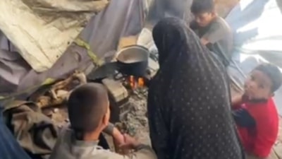 Gazze'de 7 ay sonra sofraya gelen et sevindirdi