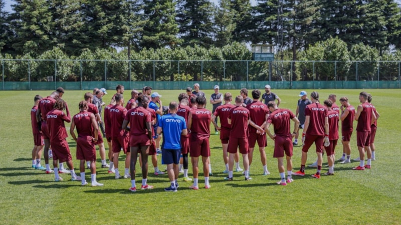Trabzonspor, taktik çalışması yaptı