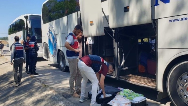 Sinop’ta düzensiz göçmen denetimi gerçekleştirildi