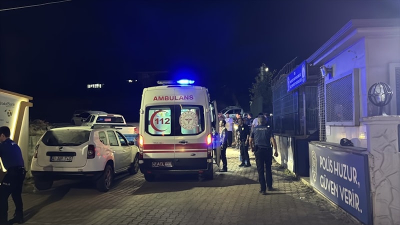 Kocaeli'de silahlı kavga: 2 kişi yaralandı