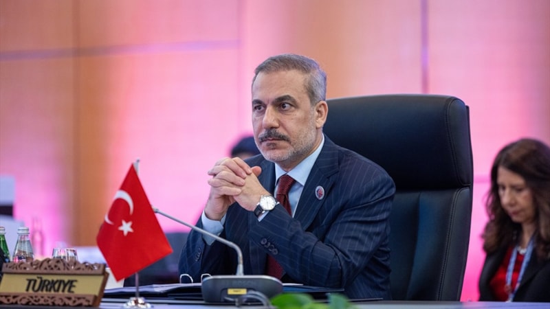 Bakan Fidan, Türkiye-ASEAN Sektörel Diyalog Ortaklığı Üçlü Toplantısı'nda konuştu