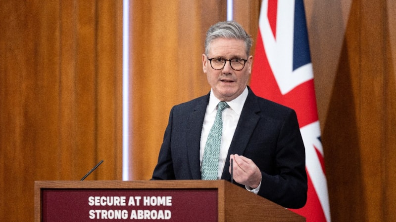 İngiltere Başbakanı Starmer: İki devletli çözüm olmadan kalıcı barış olamaz