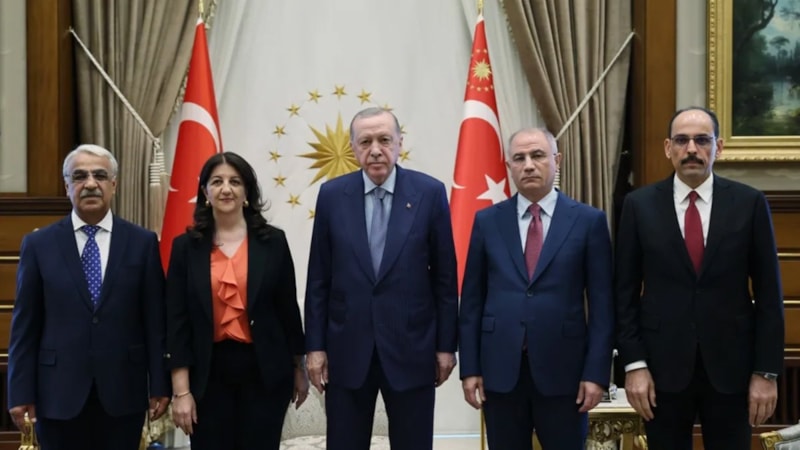 Cumhurbaşkanı Erdoğan-Pervin Buldan görüşmesi