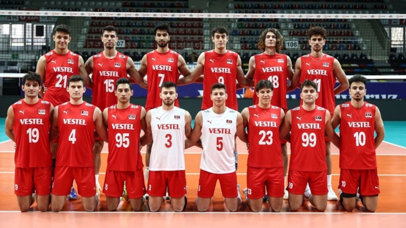 22 Yaş Altı Erkek Voleybolcular, ilk maçında Almanya'yı devirdi