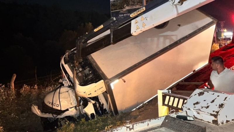 Muğla'da trafik kazası: 1 ölü, 1 ağır yaralı