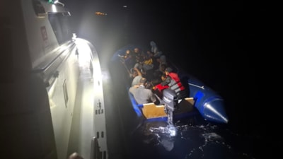 Çanakkale'de 36 kaçak göçmen yakalandı